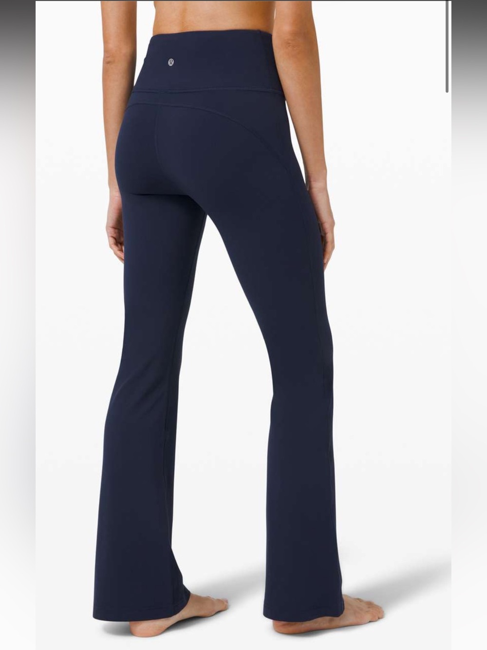 Lululemon Groove Nulu High-Rise Flared Leggings True Navy Size 4